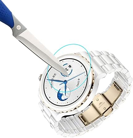 Mr.Shield [3-Pack] מיועד למגן המסך של Huawei Watch GT 3 Pro [43 ממ בלבד] [זכוכית מחוסמת] מגן מסך [0.3 ממ אולטרה
